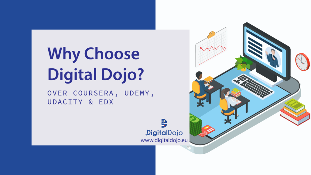 Why choose DDLP over Udemy, Coursera and Udacity